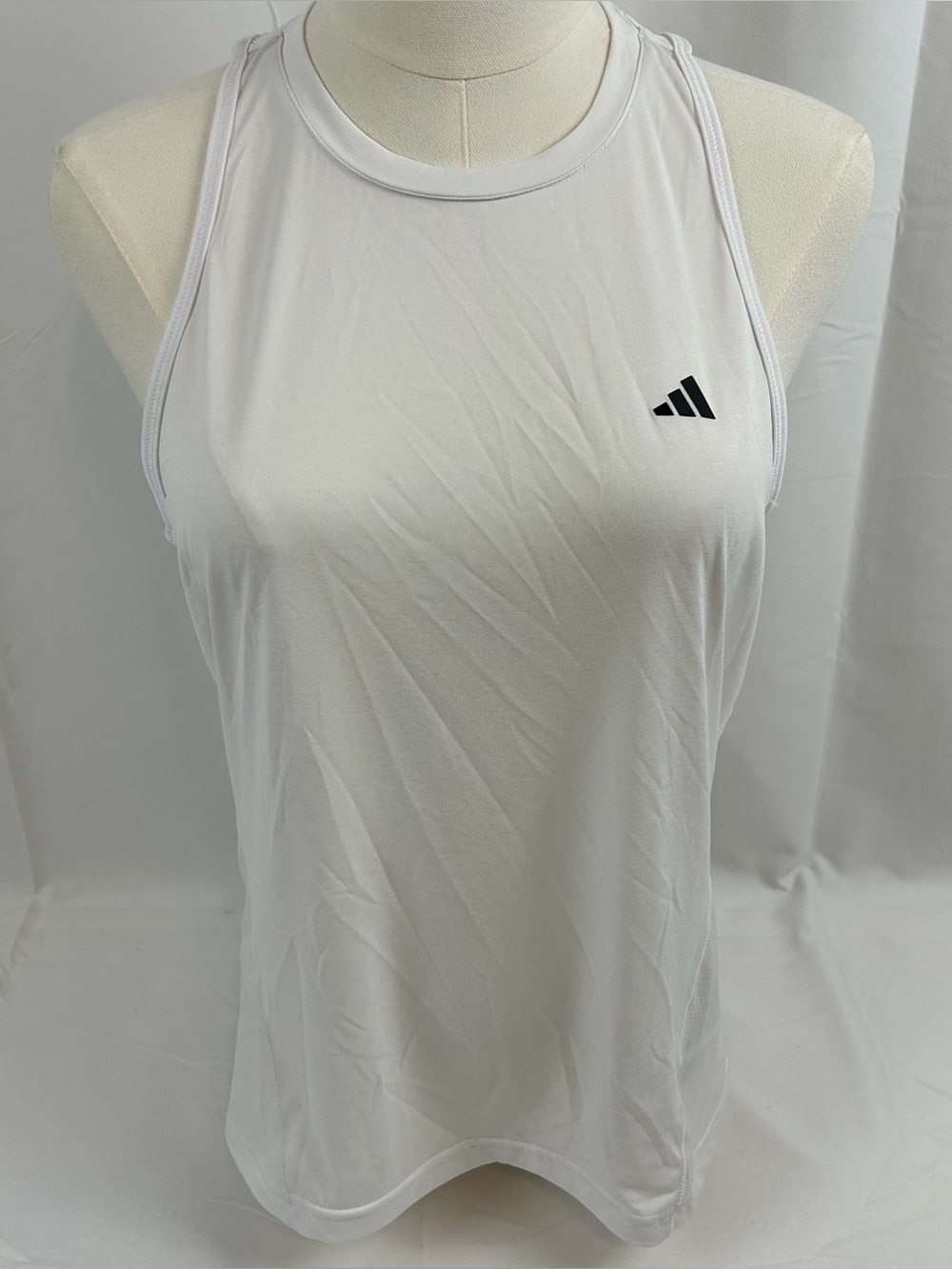 *NEW* Adidas Halter Athletic Performance Tank Racerback White Small